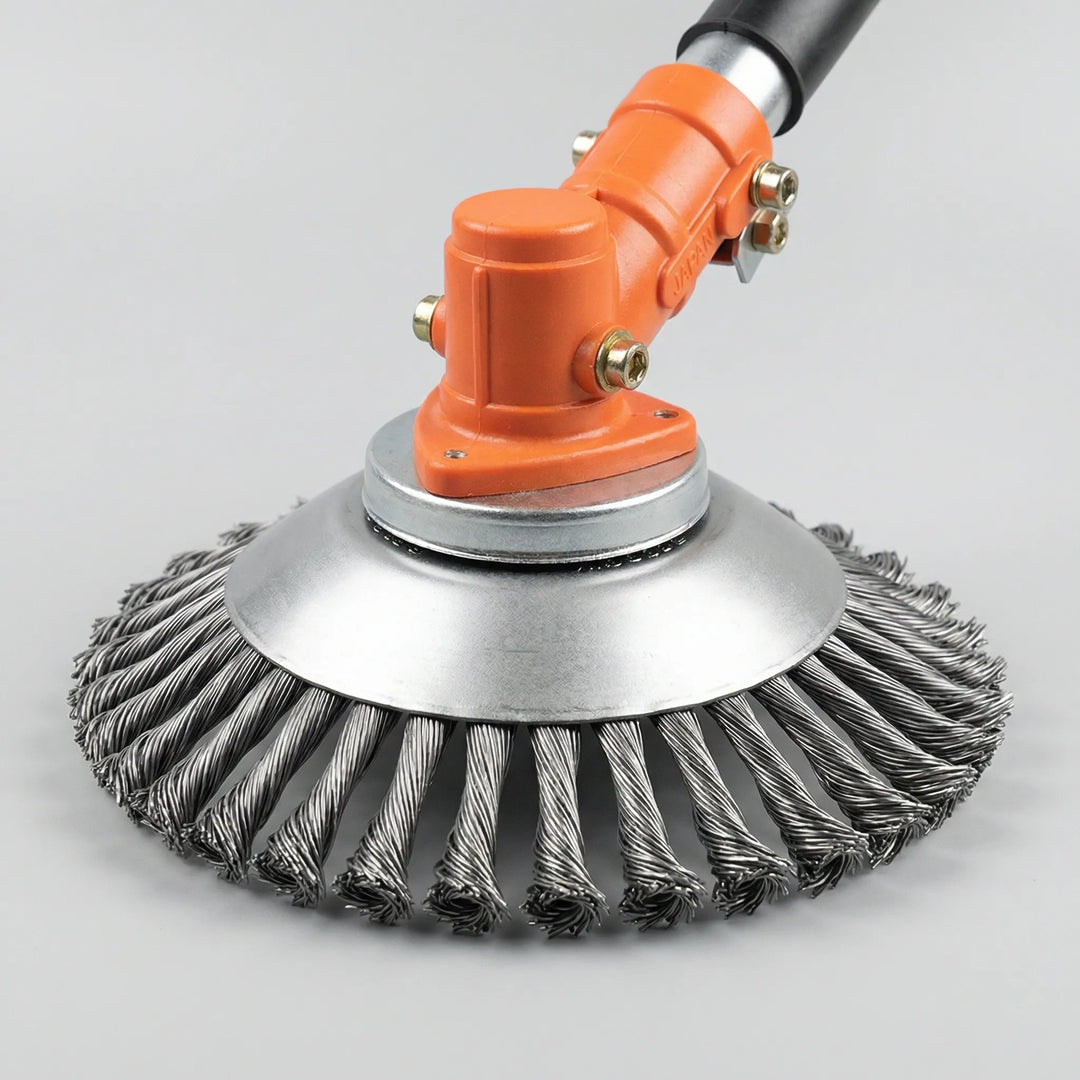 Gruvex - Heavy-Duty Wire Brush Trimmer Head