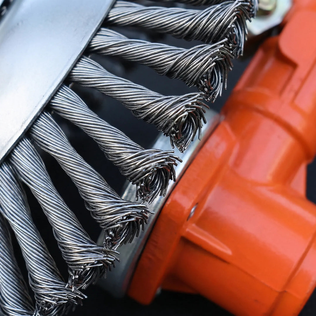 Gruvex - Heavy-Duty Wire Brush Trimmer Head