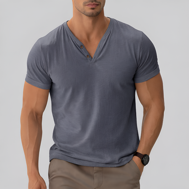 クラシックVネックシャツ（メンズ）
