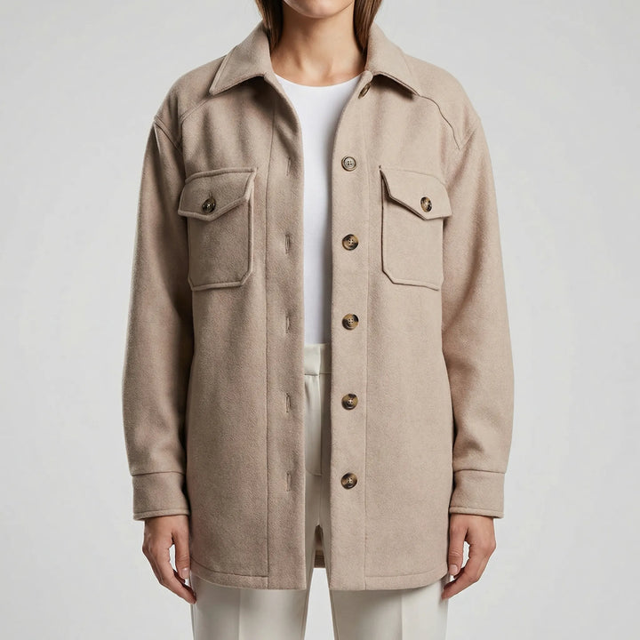 Laxelle - Oversized Drop-Shoulder Women's Shacket