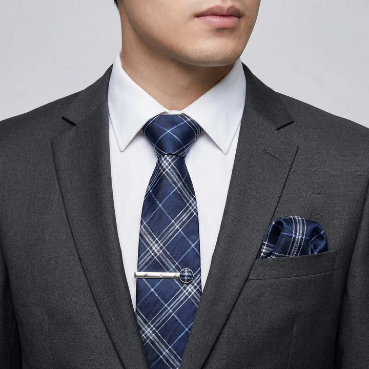 Luxavio - 4-Piece Woven Necktie Gift Set