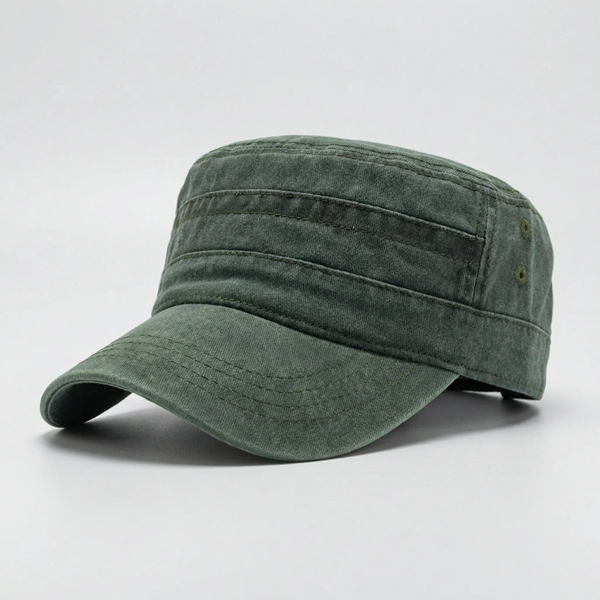 Militrek - Flat-Top Military-Style Cap