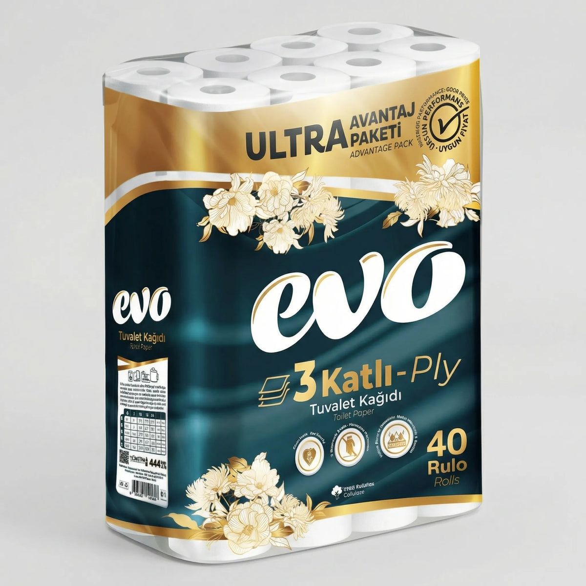 Plushroll - 3-Ply Bulk Pack Toilet Paper