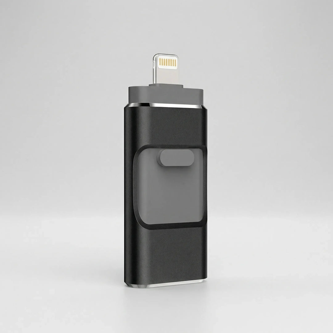 Quadrive - 4-In-1 Multi-Connector USB Flash Drive