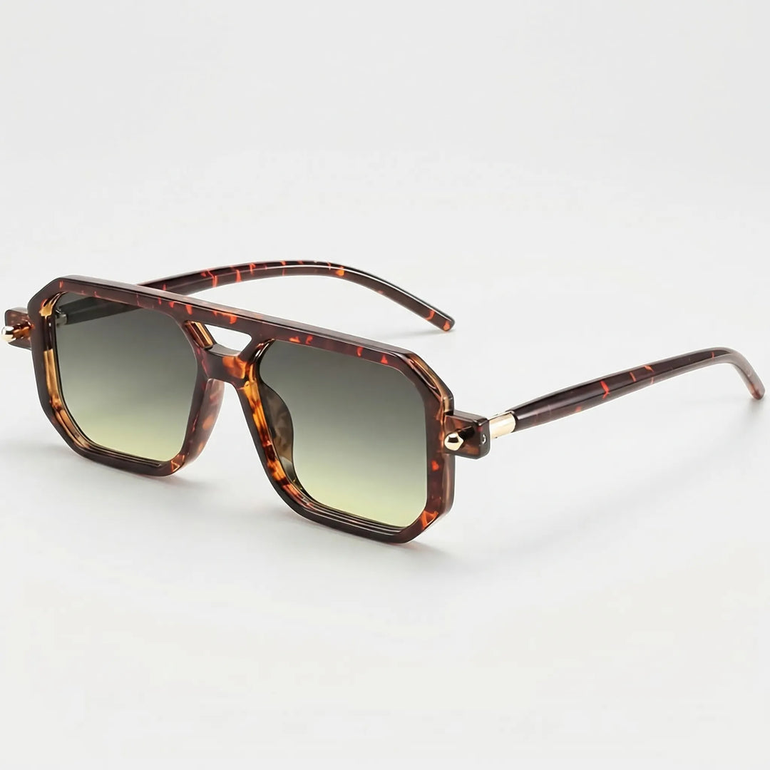Retravex - Vintage Square Aviator Sunglasses
