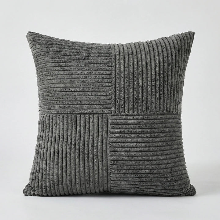 Ribblex - Ribbed Corduroy Square Cushion Cover