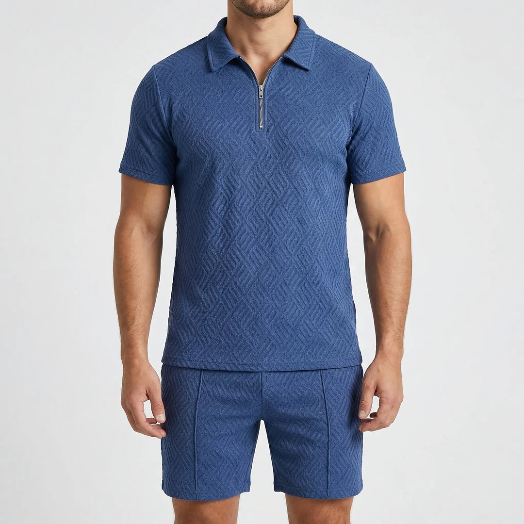 Rivelo - Matching Polo And Shorts Set