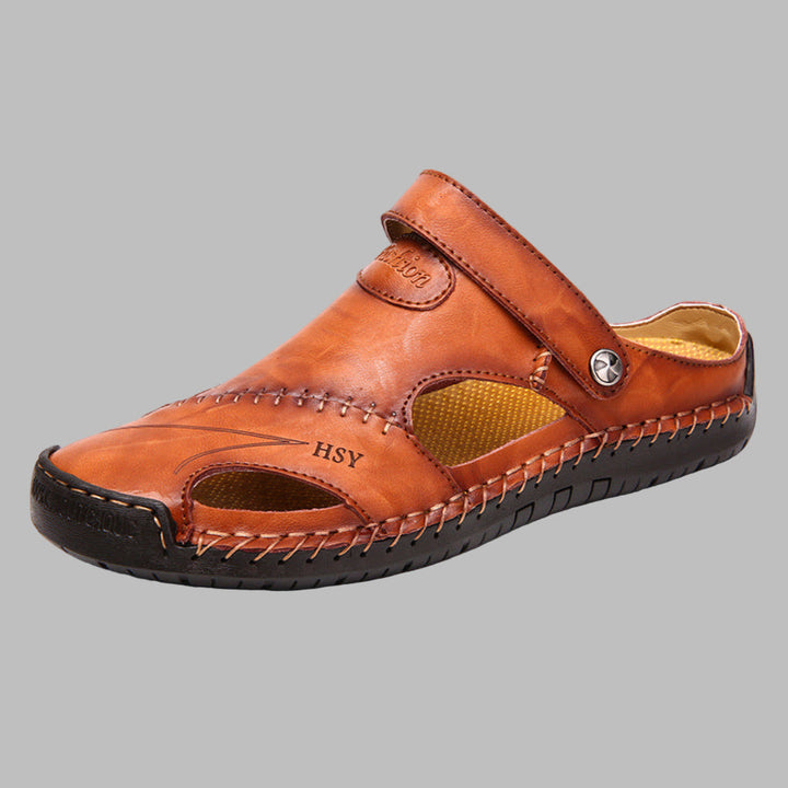 Sandoven - Closed-Toe Slip-On Men's Sandal
