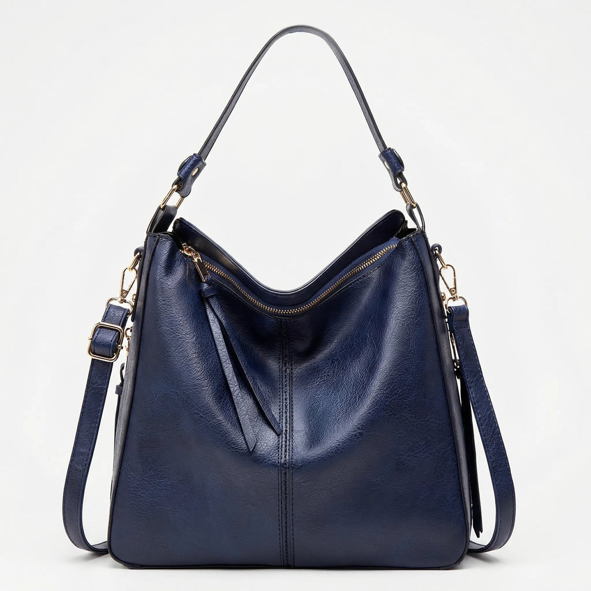 Satcheva - Spacious Hobo Shoulder Tote Bag