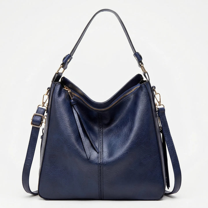 Satcheva - Spacious Hobo Shoulder Tote Bag