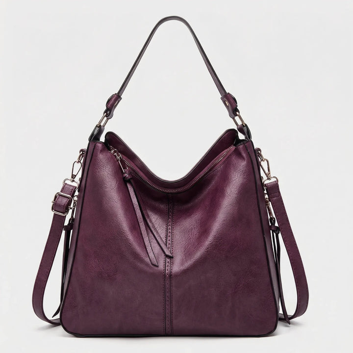 Satcheva - Spacious Hobo Shoulder Tote Bag