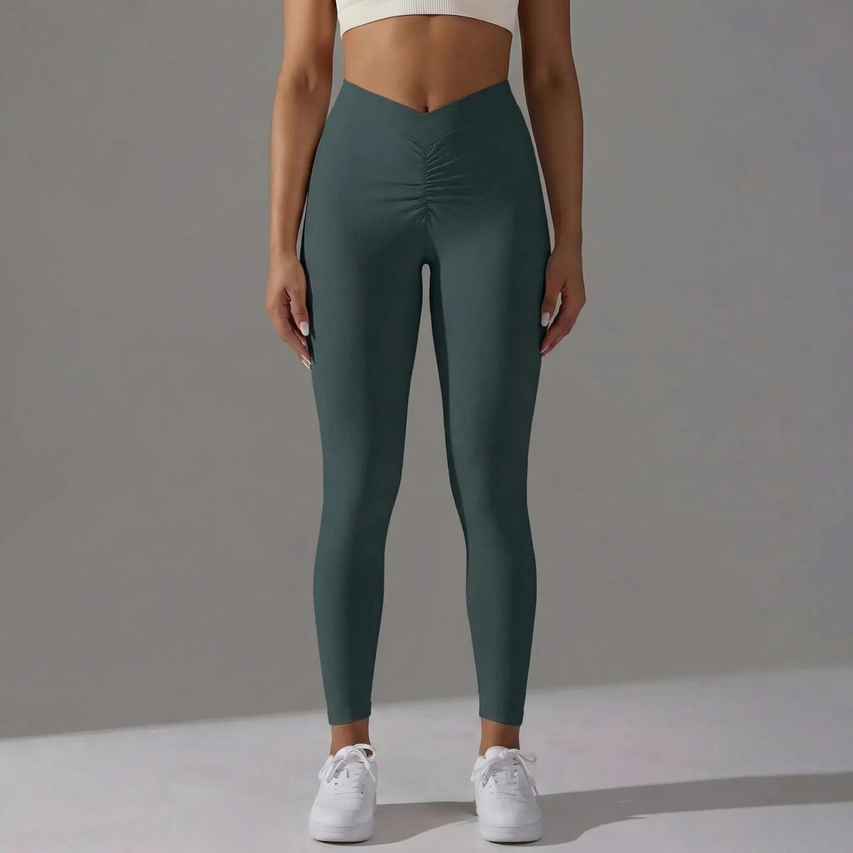 ハイウエストスクランチコンプレッションレギンス（女性用）