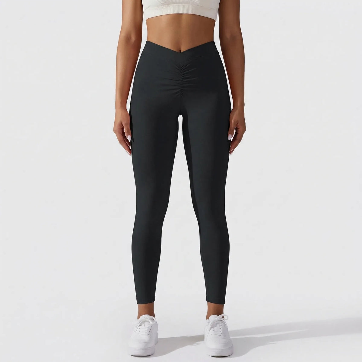 ハイウエストスクランチコンプレッションレギンス（女性用）