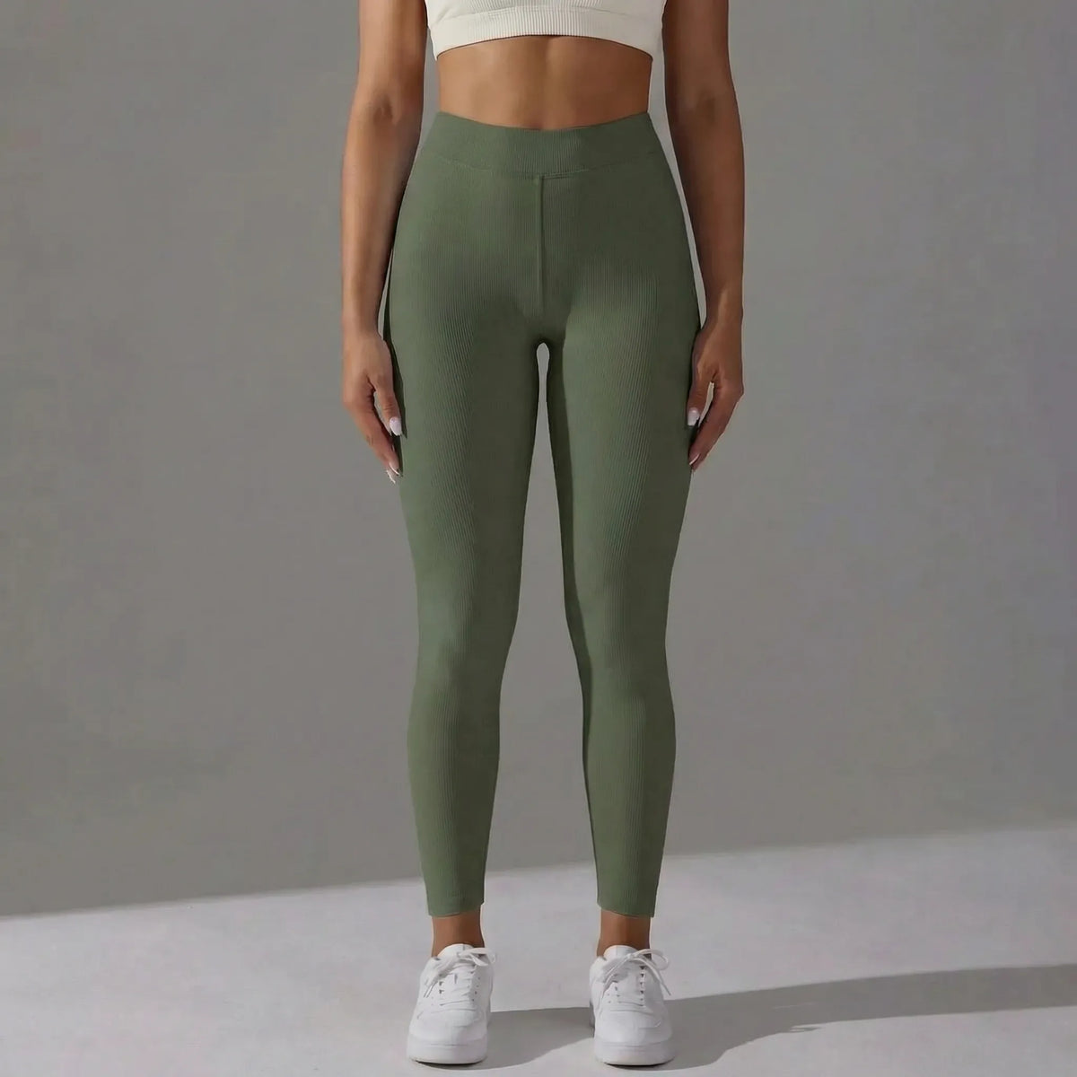 ハイウエストスクランチコンプレッションレギンス（女性用）