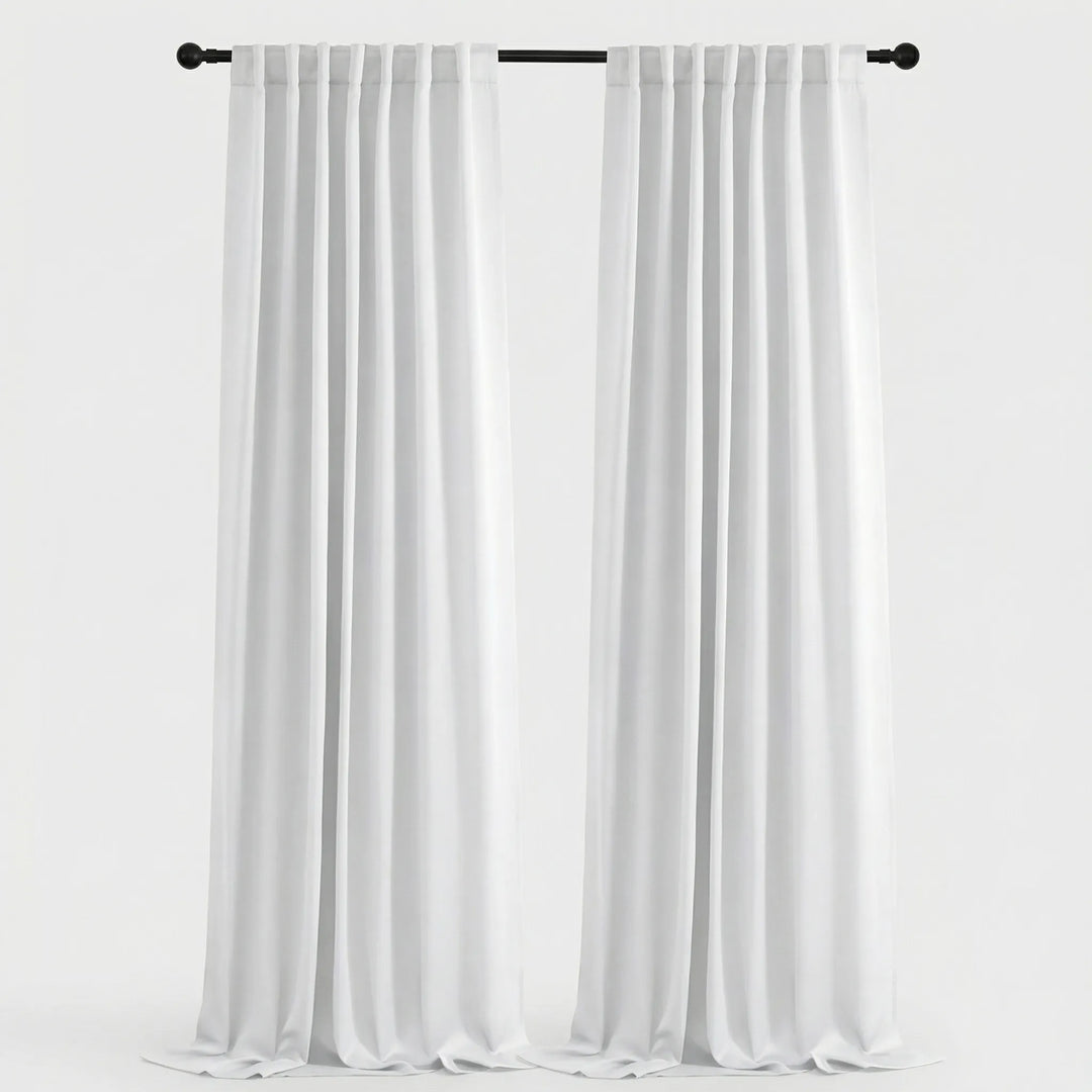 Shadorra - Thermal Blackout Rod Pocket Curtain Panels