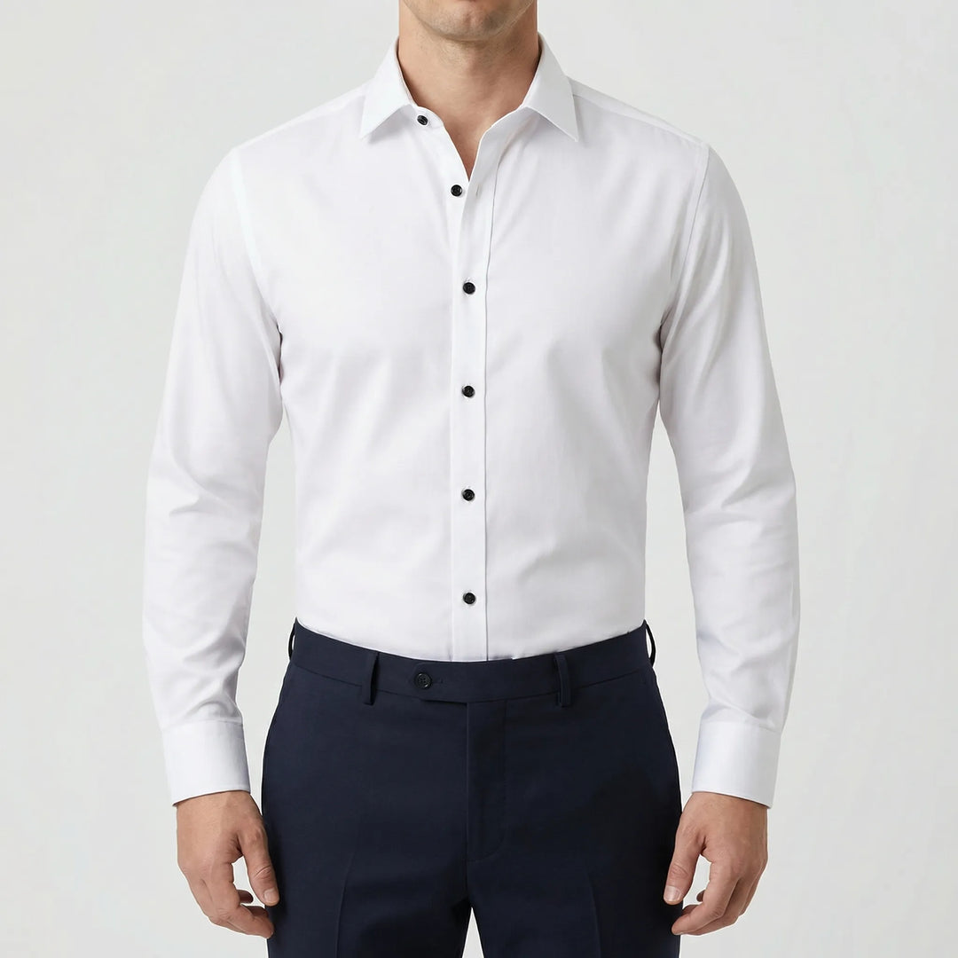 Slexon - Slim Fit Long Sleeve Dress Shirt
