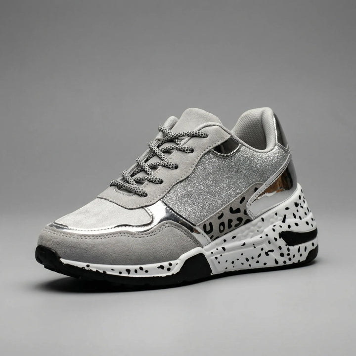 Specklova - Chunky Platform Lace-Up Sneaker