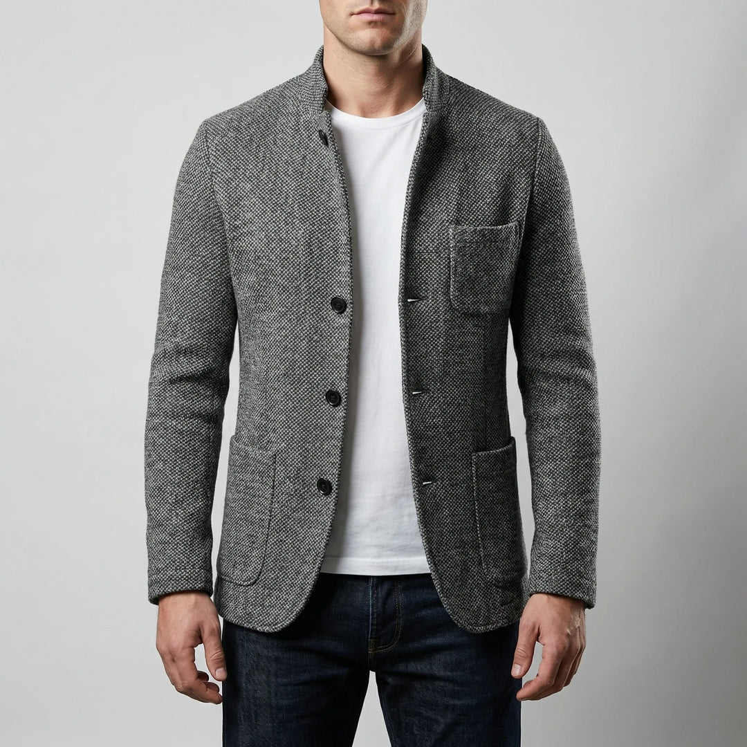Stratton - Quilted Down-Fill Men's Blazer