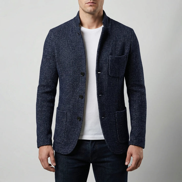 Stratton - Quilted Down-Fill Men's Blazer