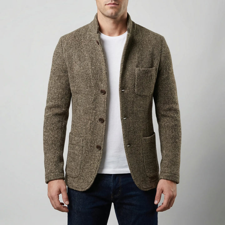 Stratton - Quilted Down-Fill Men's Blazer