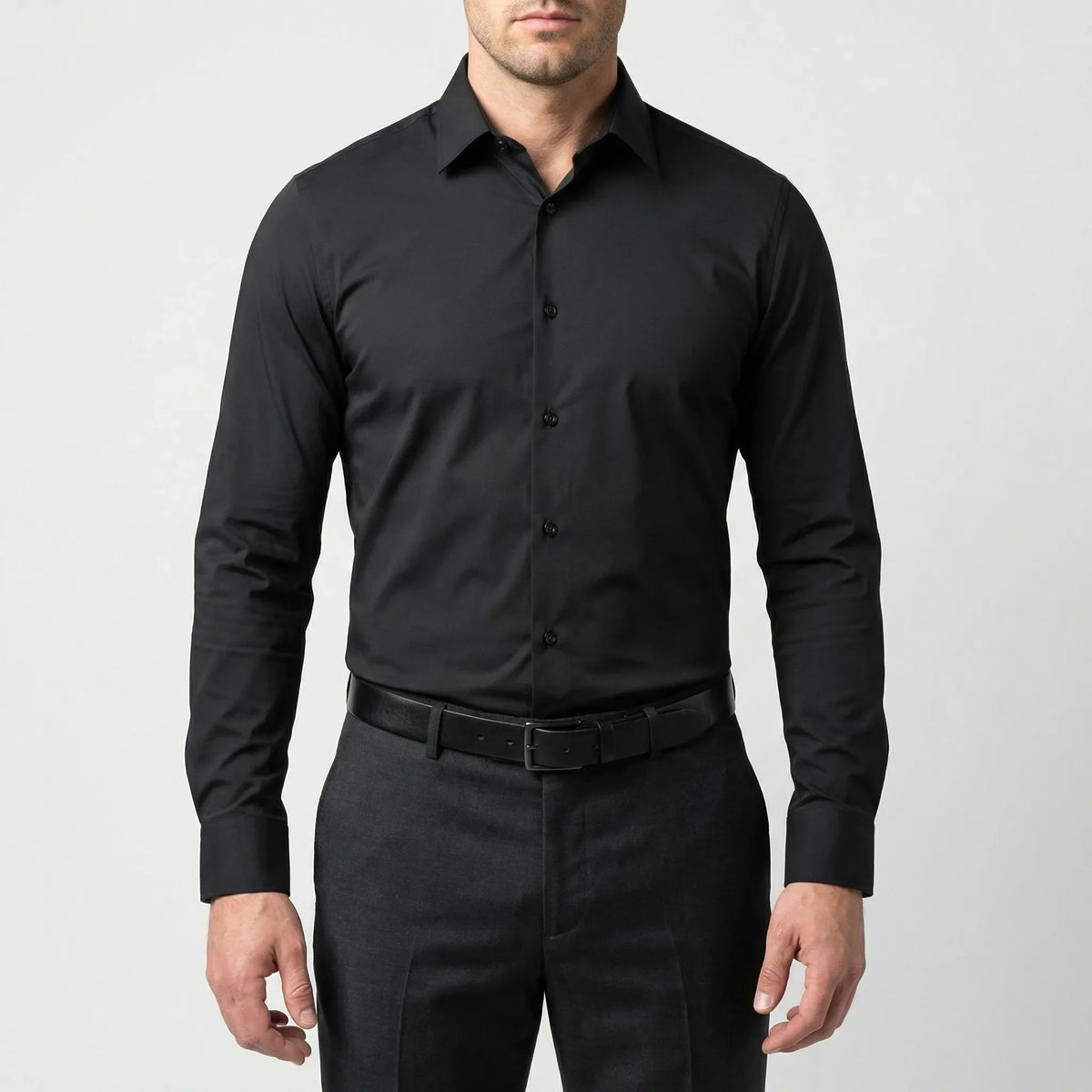Strexivo - 4-Way Stretch Long-Sleeve Dress Shirt