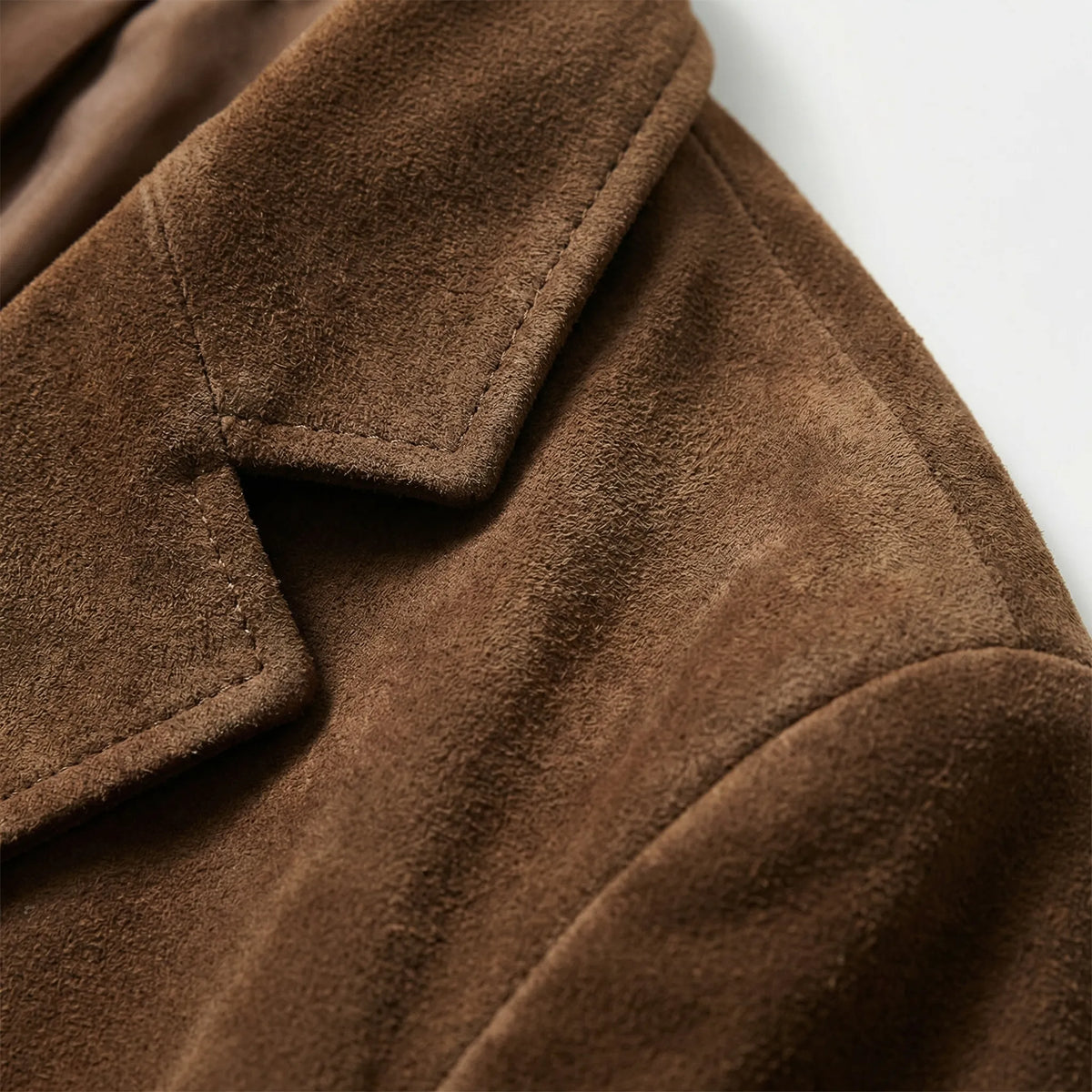 Suedova - Classic Regular-Fit Suede Jacket
