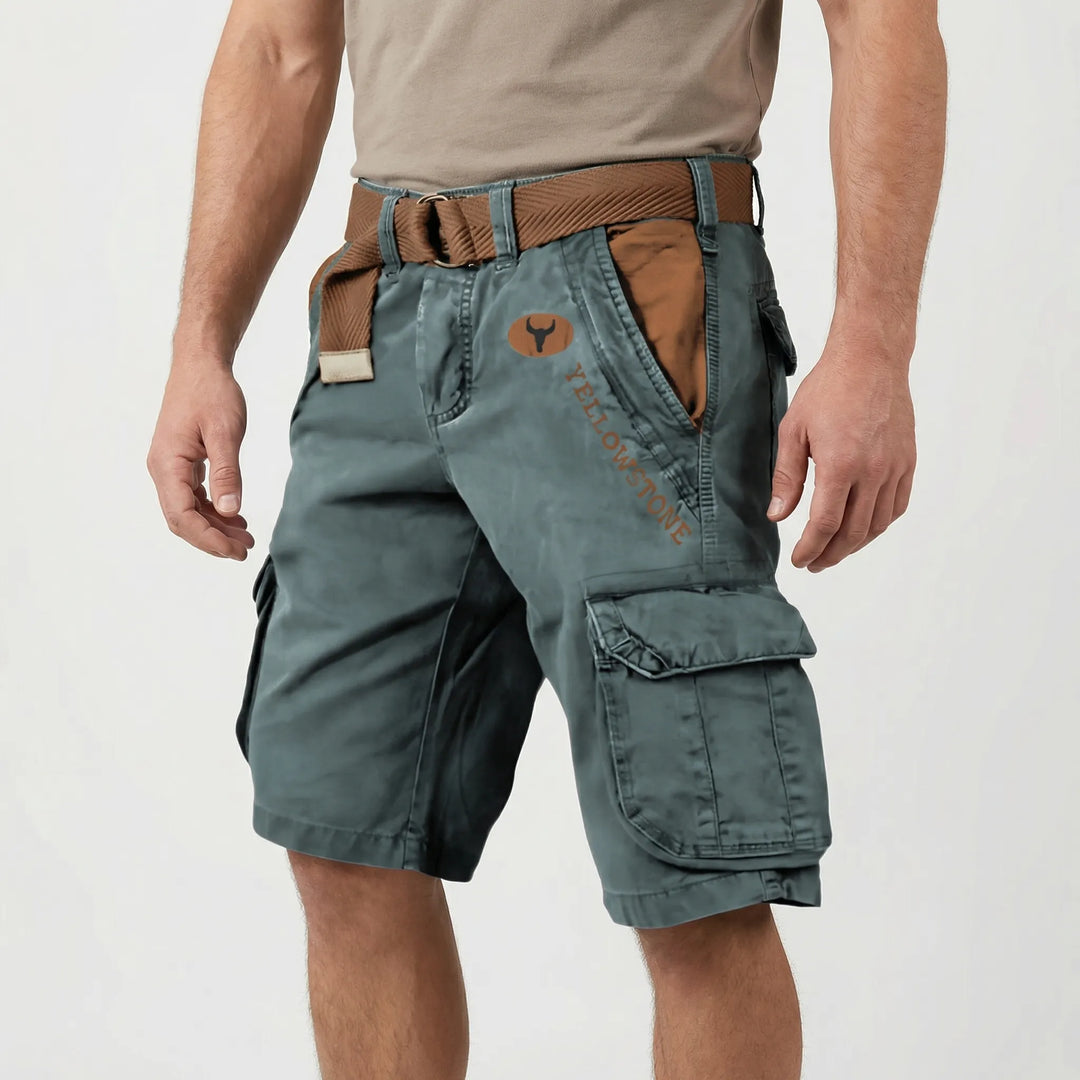 Trailkargo - Multi-Pocket Casual Cargo Shorts