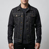 Classic Button-Front Trucker Jacket for Men