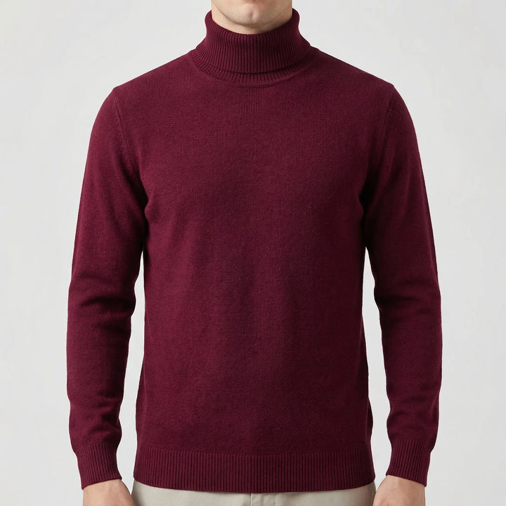 Turtovex - Men's Slim-Fit Turtleneck Sweater