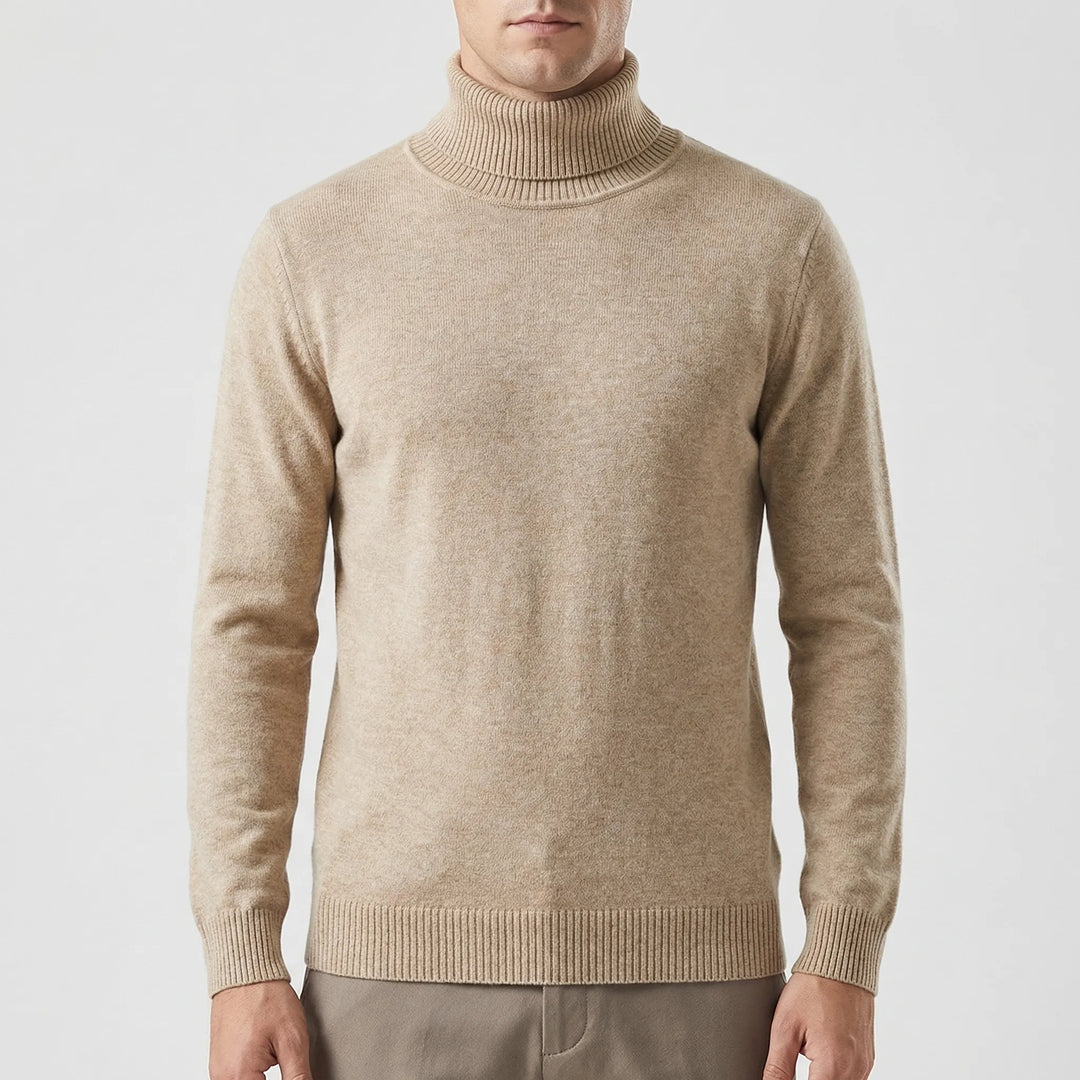 Turtovex - Men's Slim-Fit Turtleneck Sweater