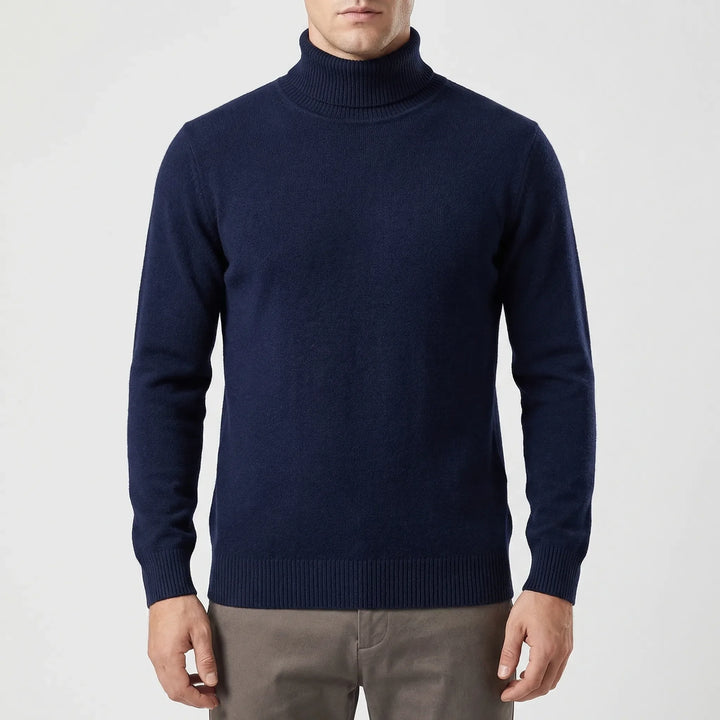 Turtovex - Men's Slim-Fit Turtleneck Sweater