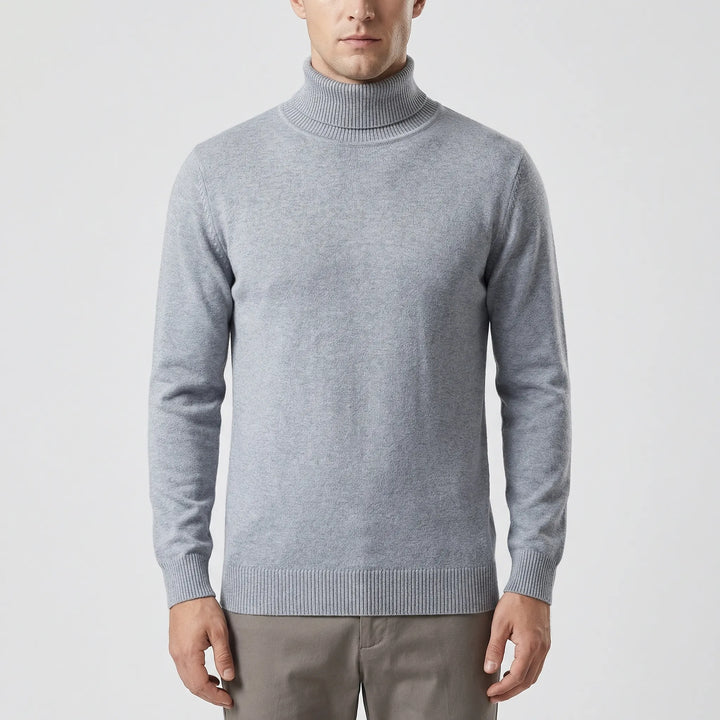 Turtovex - Men's Slim-Fit Turtleneck Sweater