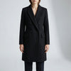 Long Double-Breasted Winter Coat for Women