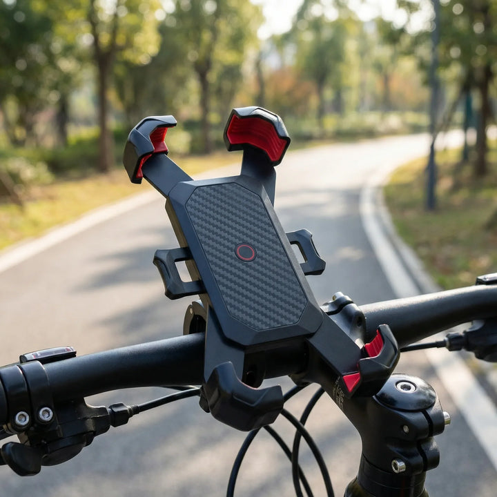 Veloclipr - 360-Degree Rotating Handlebar Phone Mount