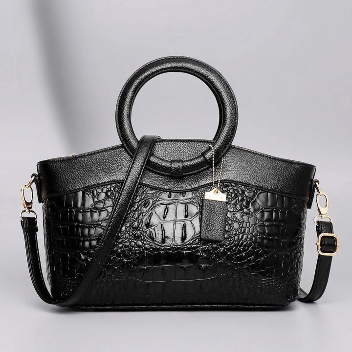 Veloria - Structured Vintage-Style Handbag