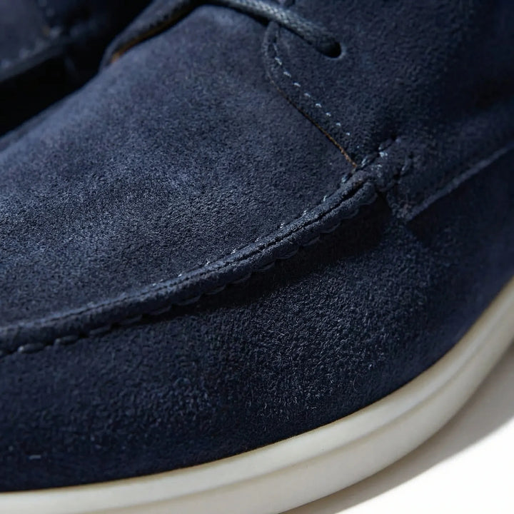Velvano - Lace-Up Suede Loafer For Men