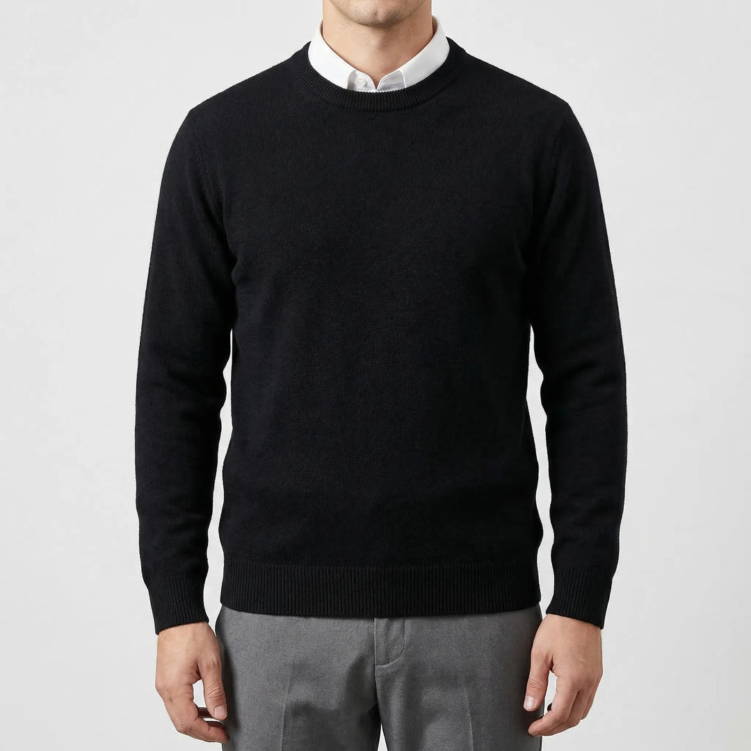 Velvorn - Classic Crew Neck Men's Sweater