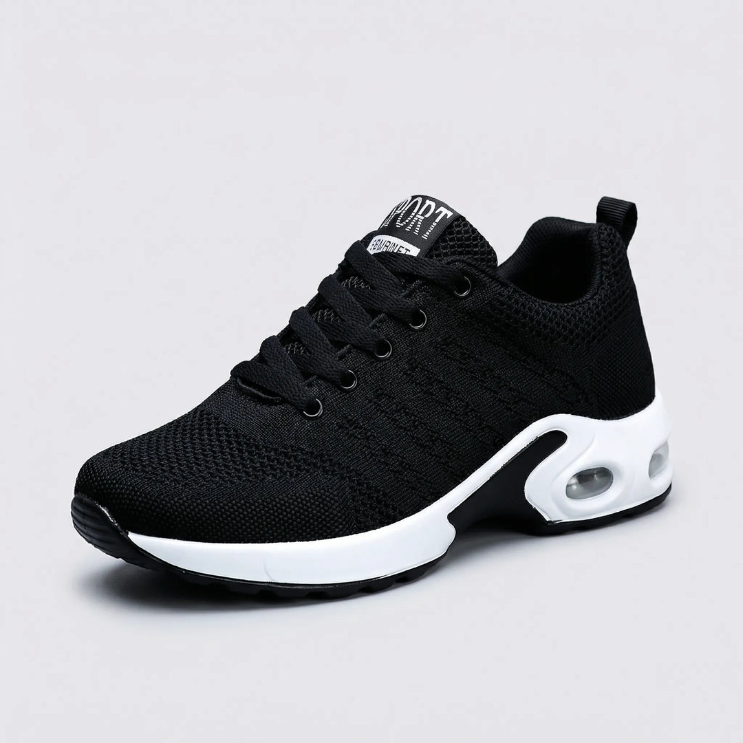 Velvrun - Air-Cushioned Lace-Up Sneaker For Women