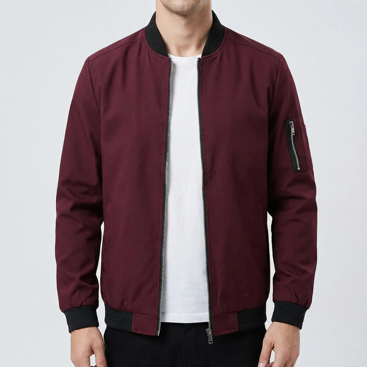 Verdano - Slim Bomber Jacket For Men