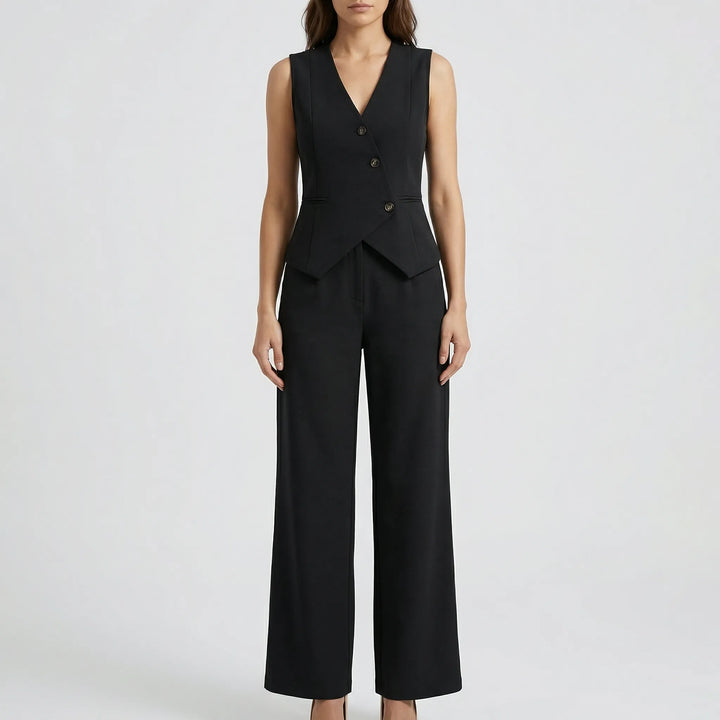 Vestara - Tailored Vest And Trouser Set