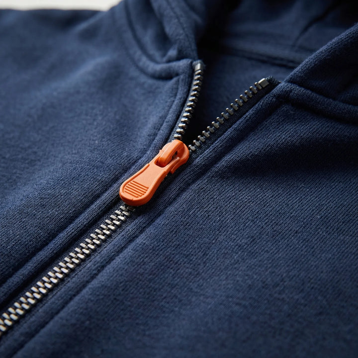 Vexuro - Quarter-Zip Hooded Sweatshirt For Men