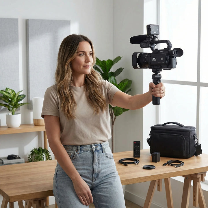 Vixlora - 4K Ultra HD Handheld Camcorder