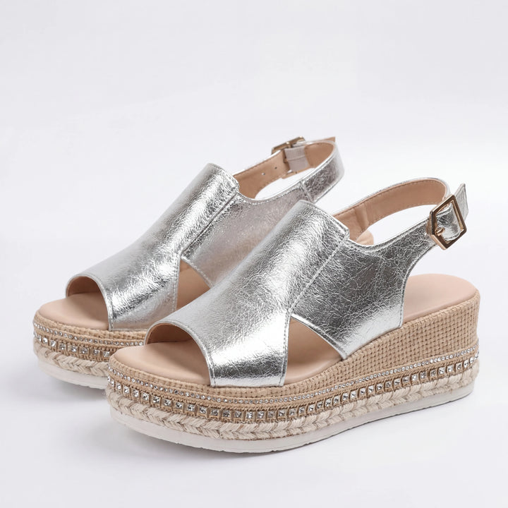 Wedgova - Chunky Wedge Platform Sandal