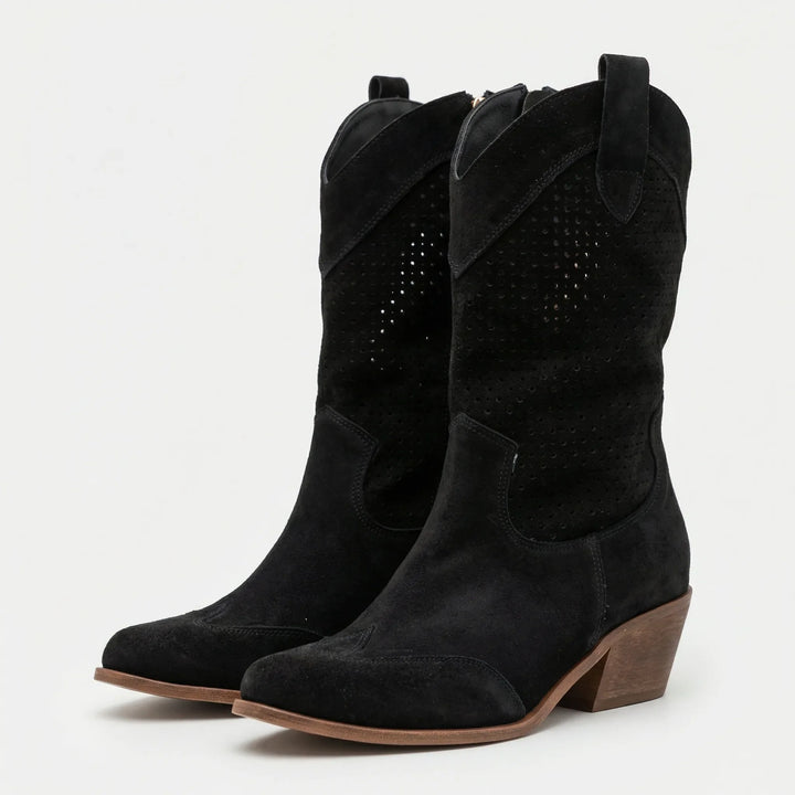 Westora - Mid-Calf Western Cowboy Boot