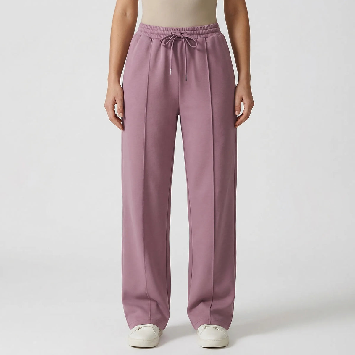 Wideflow - High-Waist Wide Leg Sweatpants