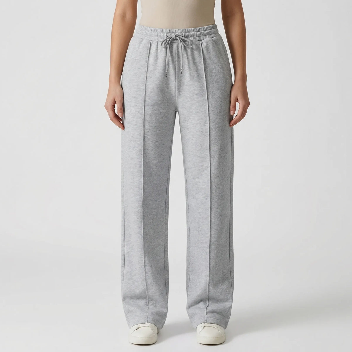 Wideflow - High-Waist Wide Leg Sweatpants