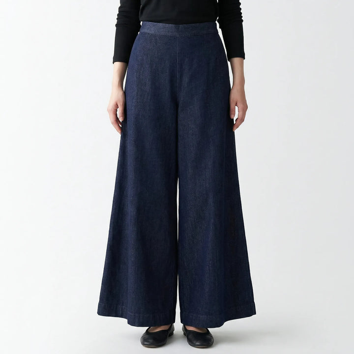 Widelle - Wide-Leg Flowy Women's Trouser