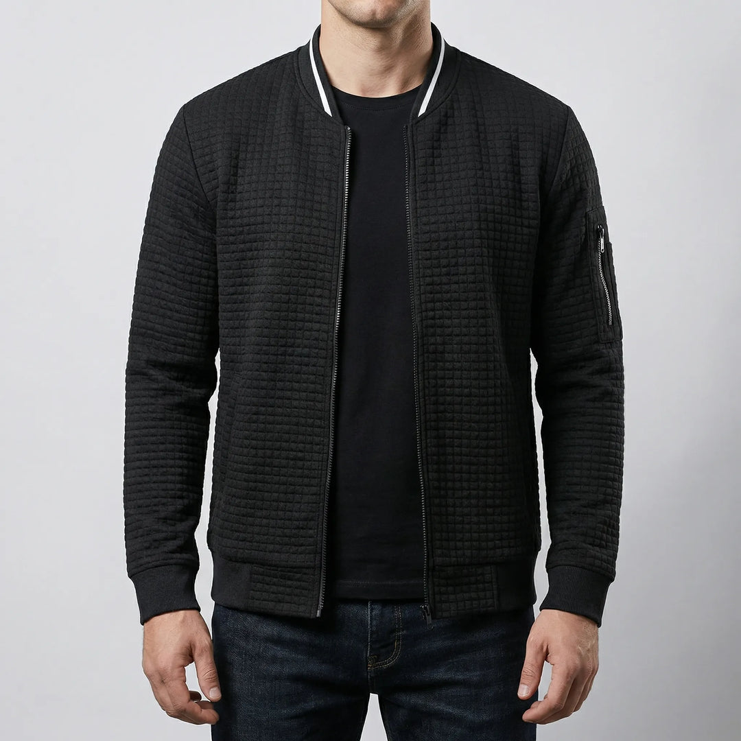 Zenvarn - Half-Zip Quilted Men's Pullover
