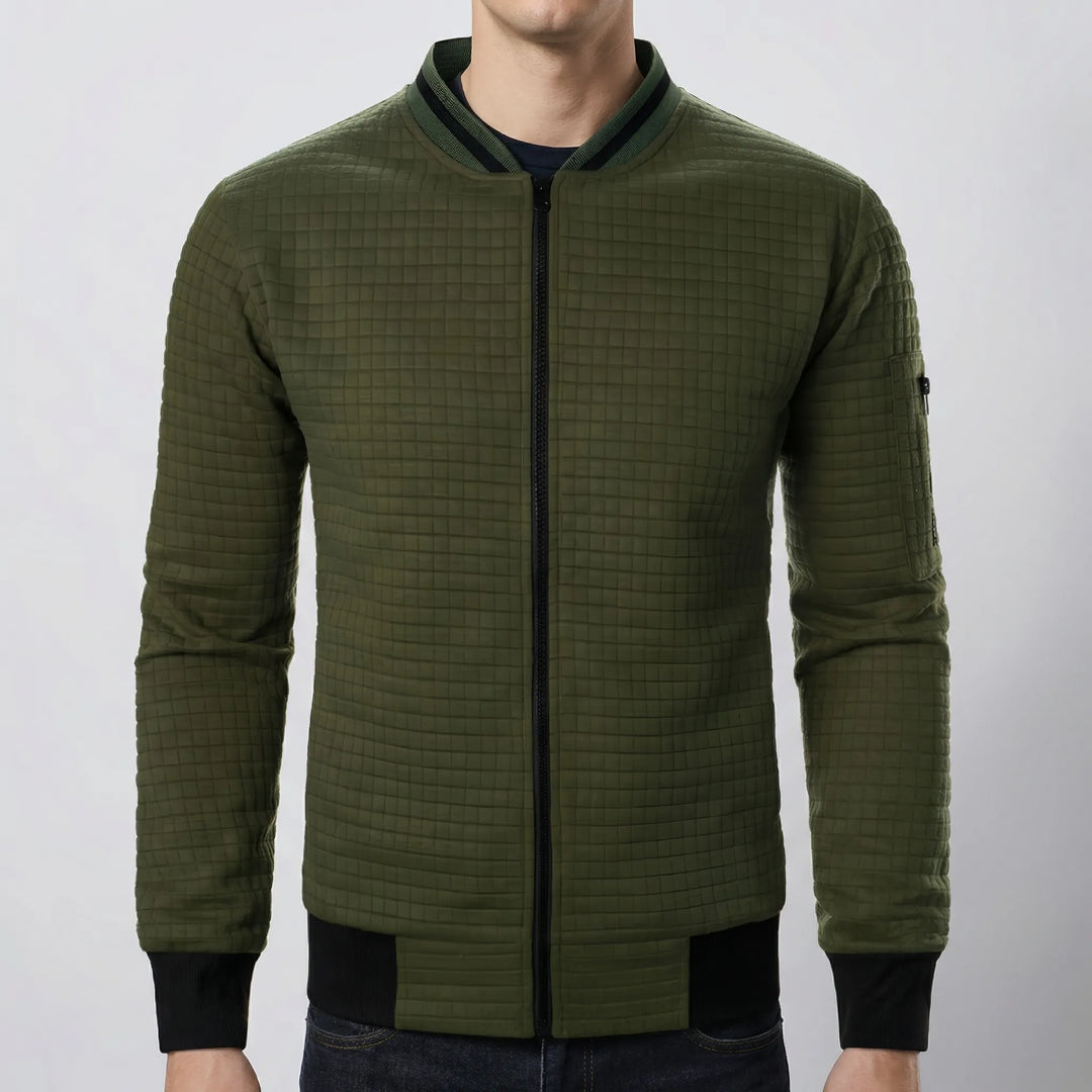 Zenvarn - Half-Zip Quilted Men's Pullover