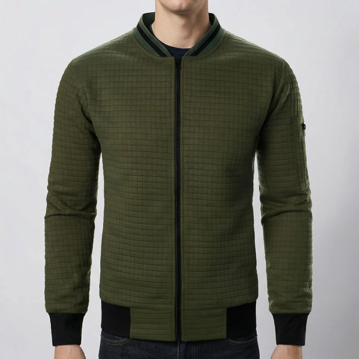 Zenvarn - Half-Zip Quilted Men's Pullover